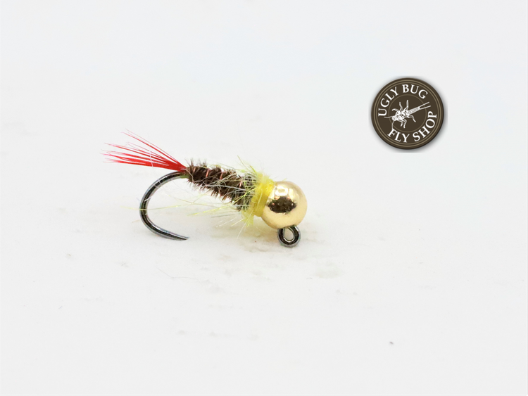 Solitude Fly Company TUNGSTEN JIG YELLOW SALLIE