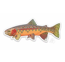 Golden Trout Decal by Casey Underwood