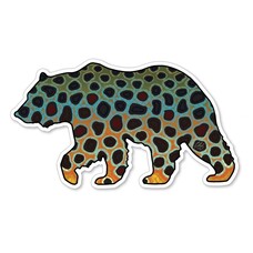 CASEY UNDERWOOD Bear Brown Decal by Casey Underwood