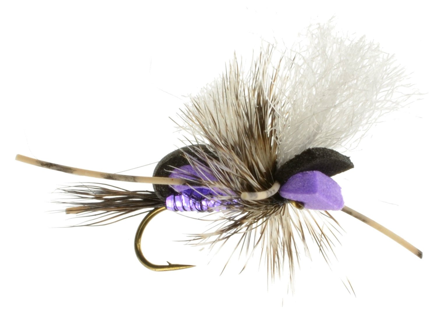  The Fly Fishing Place Hippie Stomper Black Purple