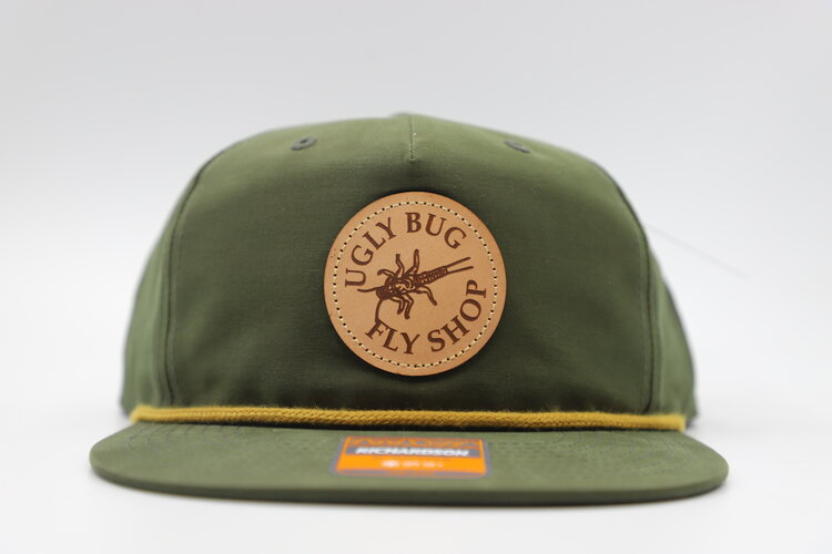 Ugly Bug Fly Shop RICHARDSON LEATHER UGLY BUG PATCH HAT