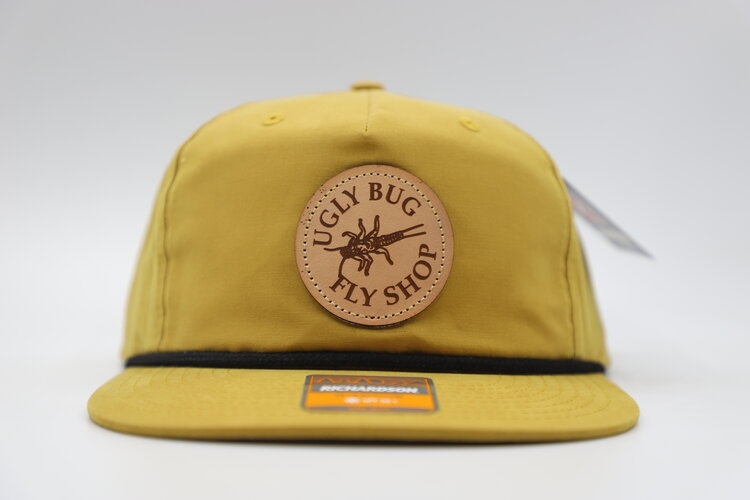 Ugly Bug Fly Shop RICHARDSON LEATHER UGLY BUG PATCH HAT