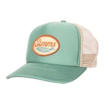 SIMMS SMALL FIT THROWBACK TRUCKER TROUT WANDER