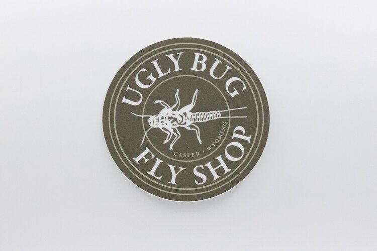 Ugly Bug Fly Shop UGLY BUG FLYSHOP STICKER 3.5"