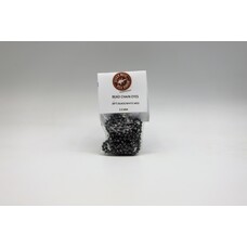 Ugly Bug Fly Shop BEAD CHAIN EYES (6FT) BLACK/WHITE MED