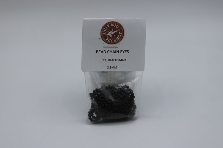 Ugly Bug Fly Shop BEAD CHAIN BLACK (6 FEET)
