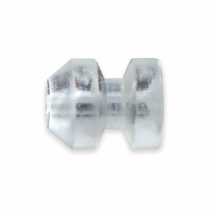 Air Flo AIRFLO EURO NYMPH ROLLERS - CLEAR- PACK OF 10