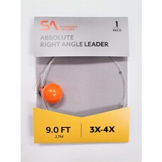 Scientific Anglers ABSOLUTE RIGHT-ANGLE LEADER- 3/4 INDICATOR - 9' 3X-4X