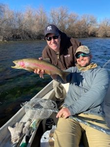 ANOTHER SATISFIED FLY FISHING CLIENT
