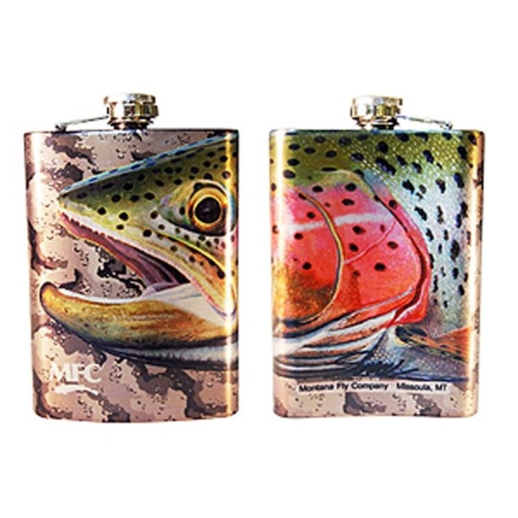 Montana Fly Company MFC STAINLESS STEEL HIP FLASK
