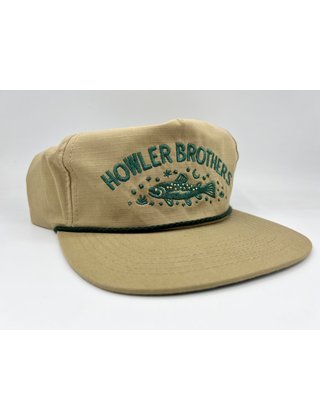 Howler Brothers, Accessories, Howler Brothers Bros Fish Patch Musky  Trucker Snapback Hat Cap