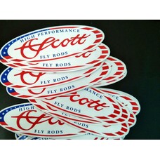 Scott SCOTT AMERICAN FLAG DECAL
