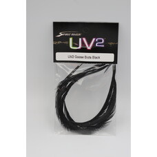 Hareline Dubbin UV2 GOOSE BIOT BLACK