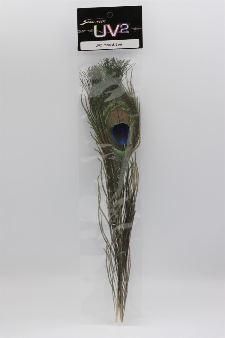 Hareline Dubbin UV2 PEACOCK EYES