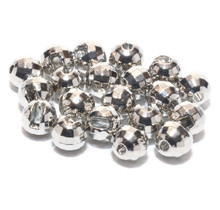 FACETED SLOTTED TUNGSTEN BEADS