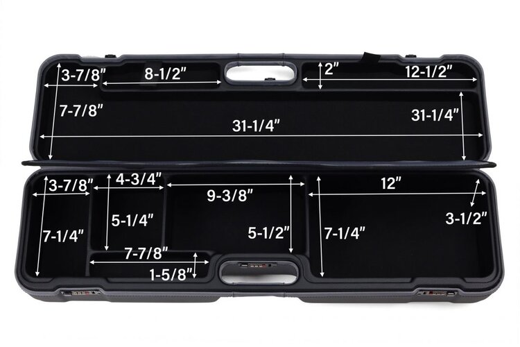 Negrini Norfork Expedition Fly Fishing Rod & Reel Travel Case