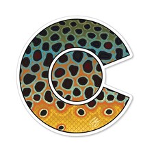 CASEY UNDERWOOD CO Brown Decal by Casey Underwood