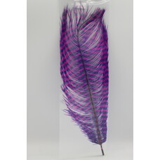 Montana Fly Company BARRED OSTRICH PLUME FUCHSIA/PURPLE