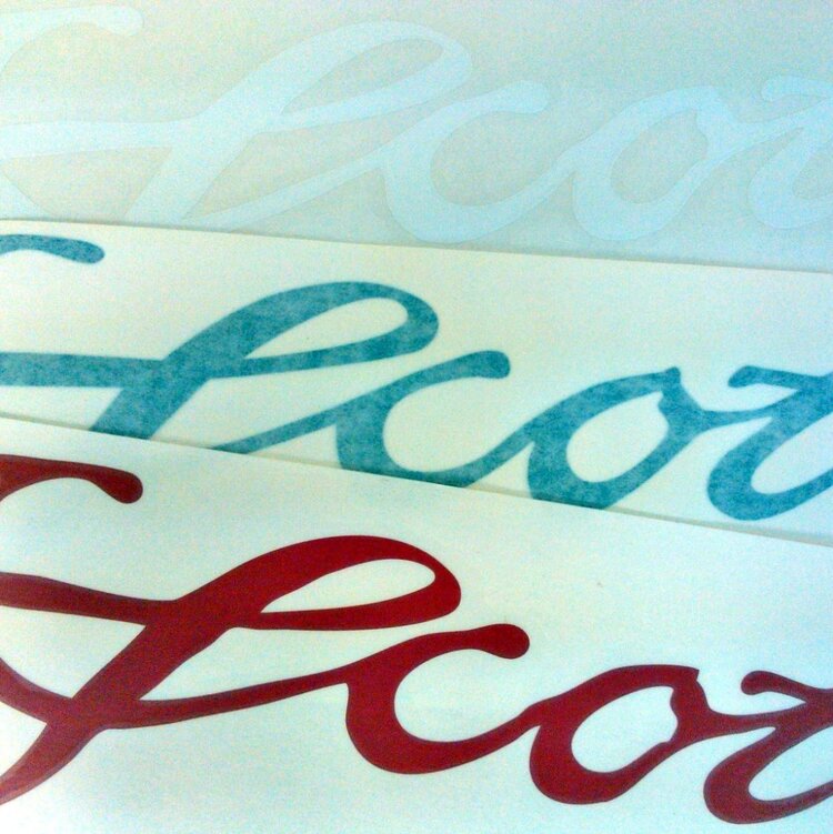 Scott SCOTT BOAT DECAL