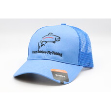 Ugly Bug Fly Shop SIMMS CBP TRUCKER CRAZY RAINBOW FLY FISHING LOGO CAP