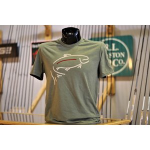 Ugly Bug Fly Shop CRAZY RAINBOW FLY FISHING T- SHIRT