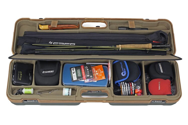 Negrini Expedition Classic Fly Fishing Rod and Reel Travel Case – 9.5 FT Rod