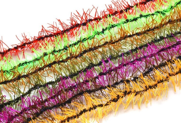 Hareline Dubbin BADGER FLEXI SQUISHENILLE