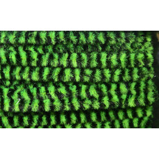 Hareline Dubbin HARELINE VARIEGATED CHENILLE CHARTREUSE/BLACK