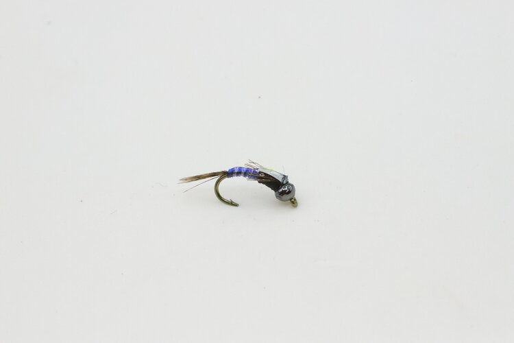 Umpqua Feather Merchants JUJU BAETIS PURPLE W/ TUNG. BEAD