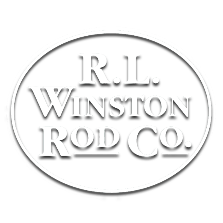 R.L. Winston Rod Co. R.L. WINSTON WINDOW STICKER 2.5"X3"