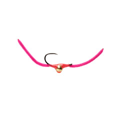 FULLING MILL Croston's Chenille Worm Barbless SIZE 14