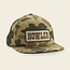 HOWLER BROS HOWLER STRUCTURED SNAPBACK HAT HOWLER SLAB SERIF: CAMO