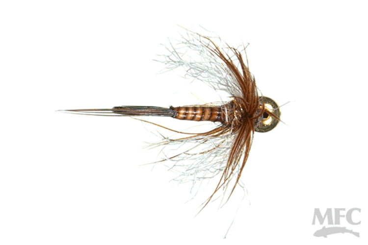 Montana Fly Company GALLOUP'S JIG DROWNED SPINNER BROWN