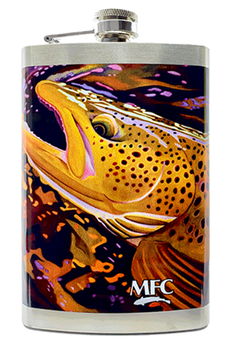 Montana Fly Company MFC STAINLESS STEEL HIP FLASK