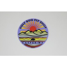 Ugly Bug Fly Shop UGLY BUG REFILLABLE MTNS STICKER LARGE