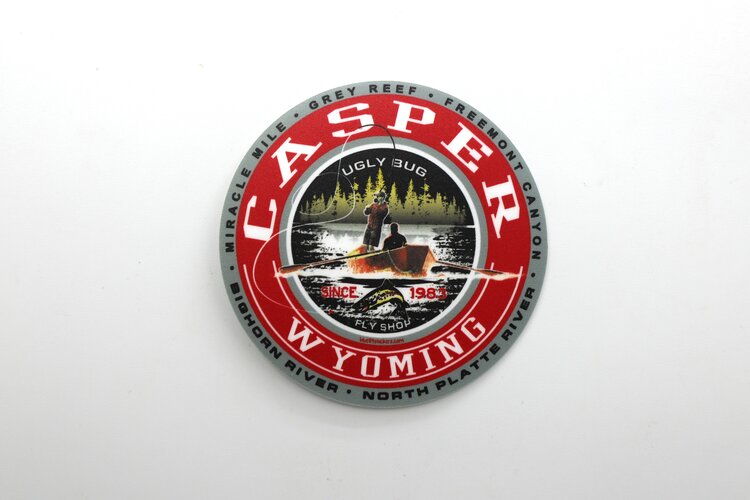 Ugly Bug Fly Shop UGLY BUG HERCULES DRIFT BOAT STICKER SMALL