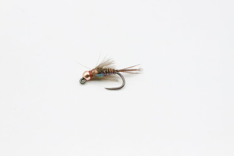 Dream Cast Fly Fishing JIGGY DOUBLE DOWN CDC PT FLASH TUNG CB