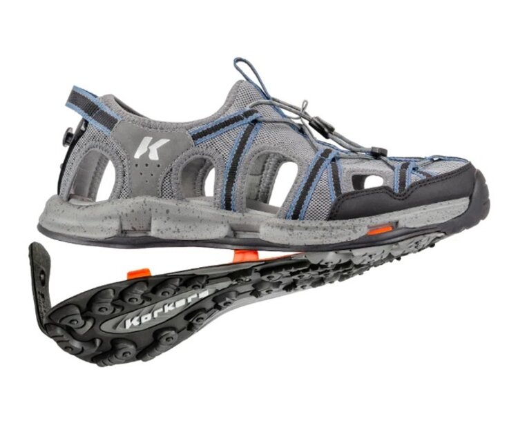 Korkers SWIFT CURRENT SANDAL W/ TRAILTRAC SOLE