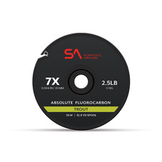 Scientific Anglers SA ABSOLUTE FLUOROCARBON TROUT TIPPET 30M