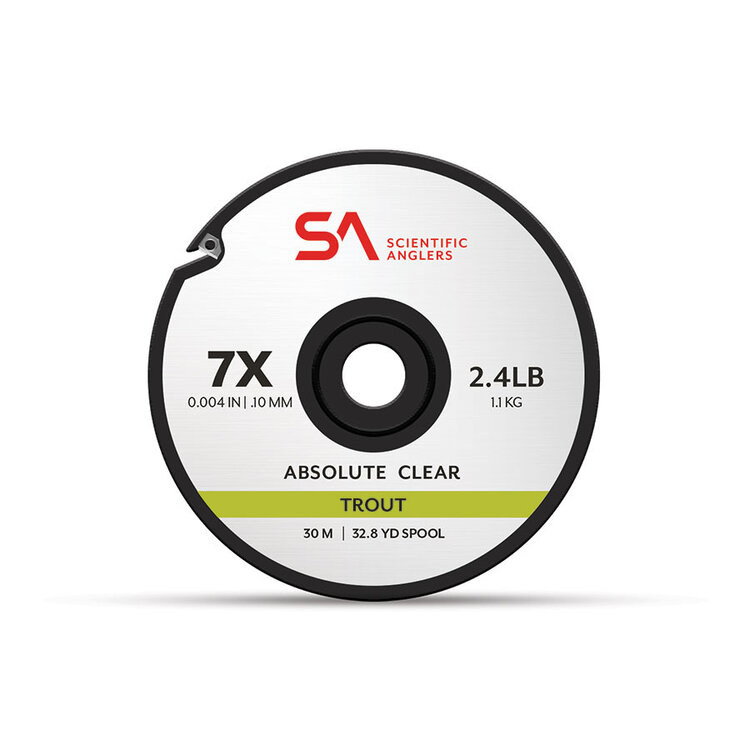 Scientific Anglers SA ABSOLUTE TROUT TIPPET 30M
