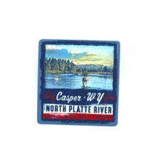 LAKESHIRTS UGLY BUG TOPSPIN TROUT STICKER