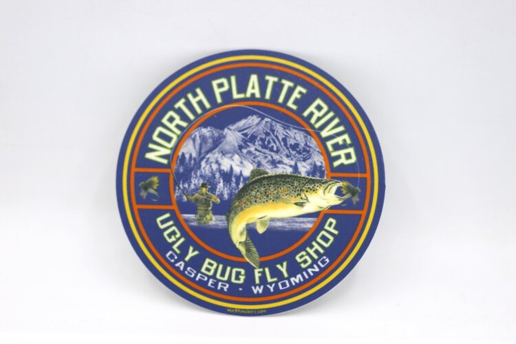 LAKESHIRTS UGLY BUG BURLY MTN STICKER