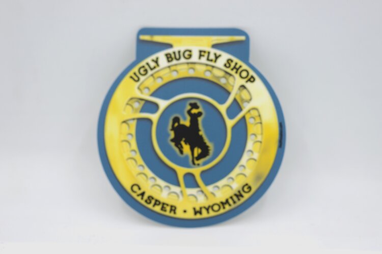 LAKESHIRTS UGLY BUG FLYWHEEL STICKER