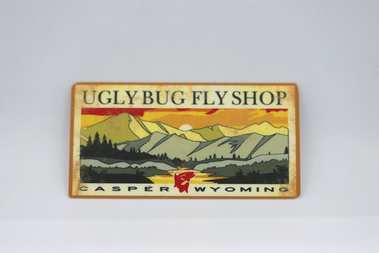 LAKESHIRTS UGLY BUG FEED TROUGH STICKER