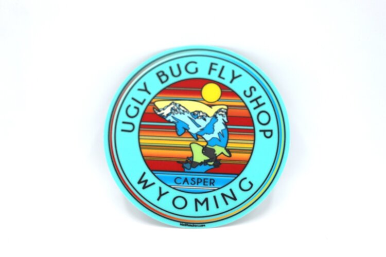LAKESHIRTS UGLY BUG HEIGHT SCALE TROUT STICKER