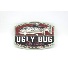 LAKESHIRTS UGLY BUG BURGUNDY STICKER