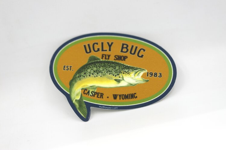 LAKESHIRTS UGLY BUG TALCUM STICKER