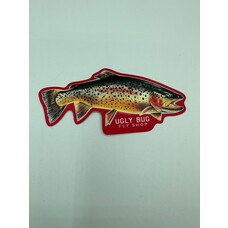 LAKESHIRTS UGLY BUG IRWIN TROUT STICKER
