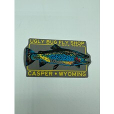 LAKESHIRTS UGLY BUG UPPERMOST TROUT STICKER