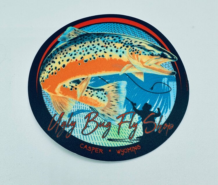 LAKESHIRTS UGLY BUG EXACTITUDE STICKER